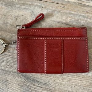 Coach keychain wallet